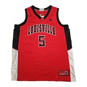 University Of Louisville Basketball Jersey #5 UofL Colosseum Athletics Size L